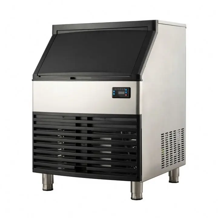 Tete Generator Ice Crusing Maxbine Kti Plant Parts Fliking Machine Chantilly Powder Waterspray Maker Cube 1200Kg Self Service