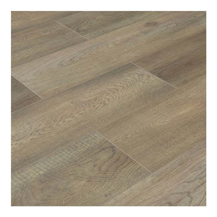 China 8mm wood hdf piso laminado wood grain design laminate flooring tile