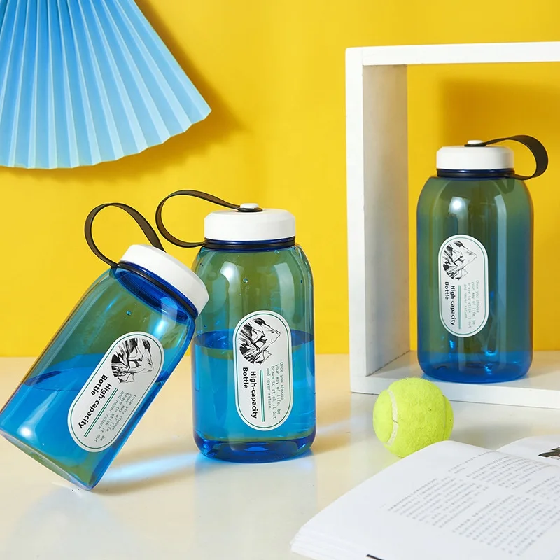 1.5L leakproof travel space cup, 1500ml large capacity outdoor plastic water bottle, 1.5L cover lip flip gym sports water bottle