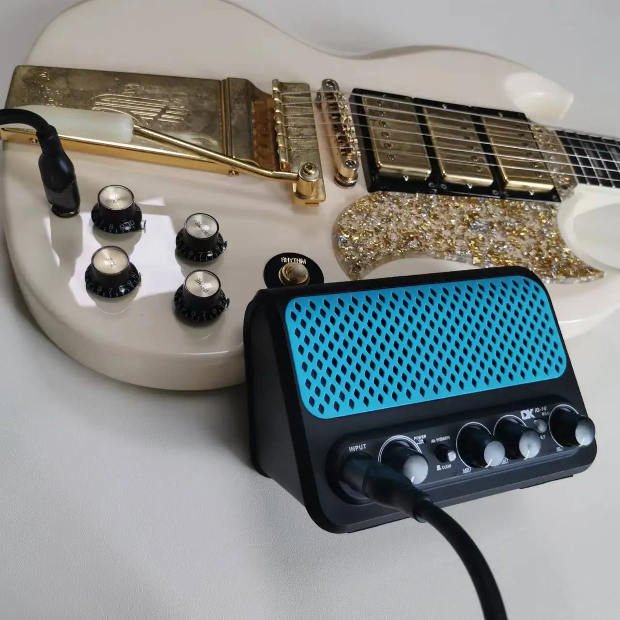 DK iG10 10 Вт небольшой гитарный усилитель с Bluetooth маленький и мощный