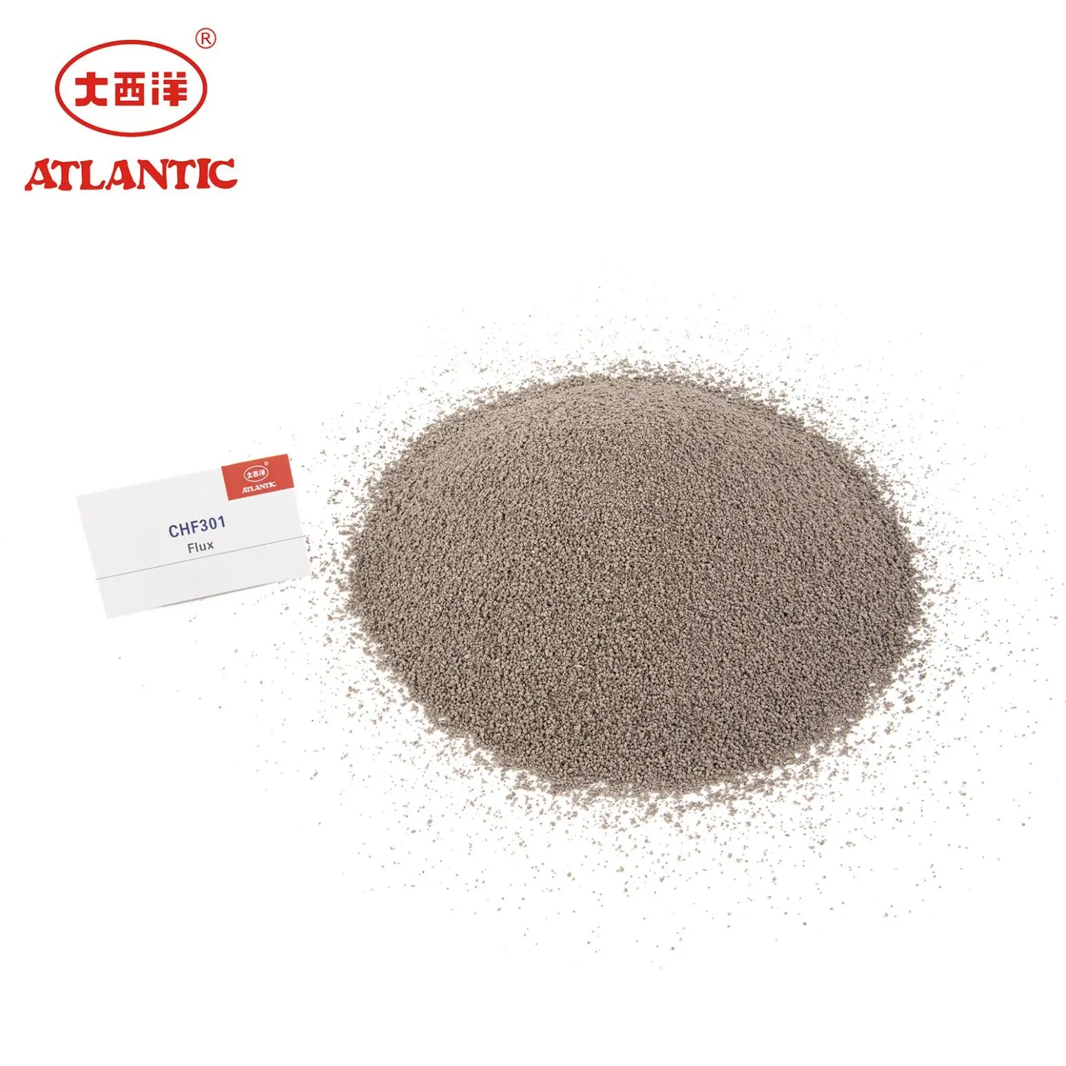 Atlantic Factory Wholesale High Quality CHF301 Cao Sio2 Sintered Flux for Submerged Arc Welding