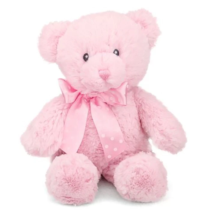 Good Quality Soft Plush Toys Custom Colors Pink Teddy Bears for Promotional Gifts