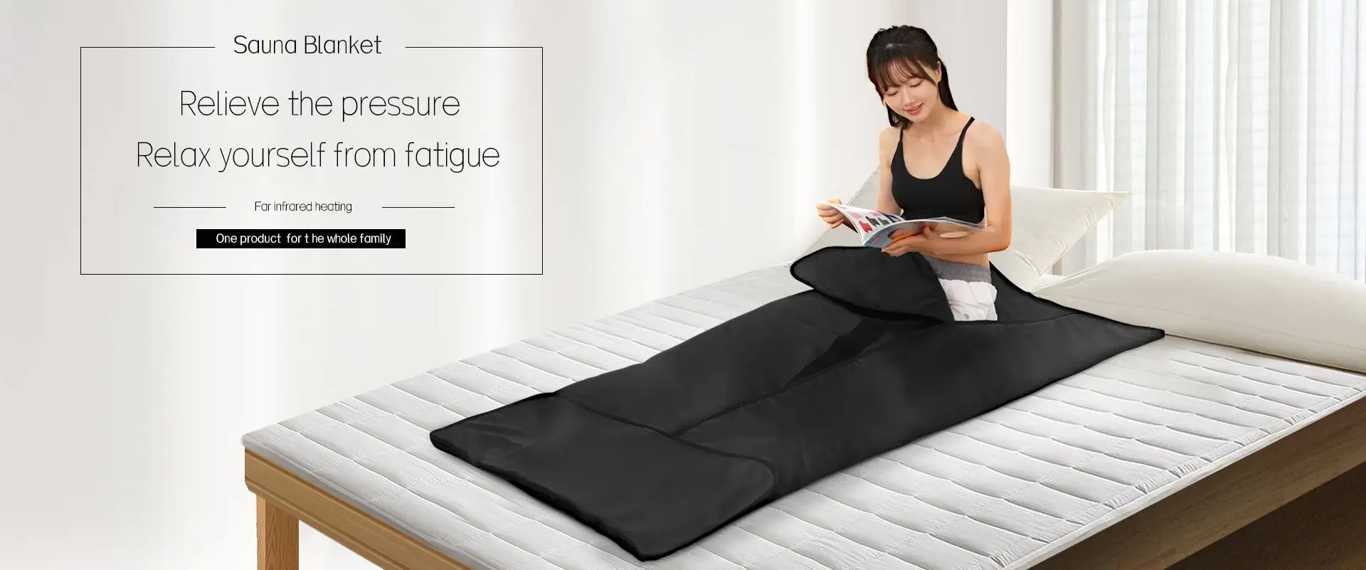 Best Selling Far Infrared Sauna Blanket For Weight Loss And Detox For Higher Dose