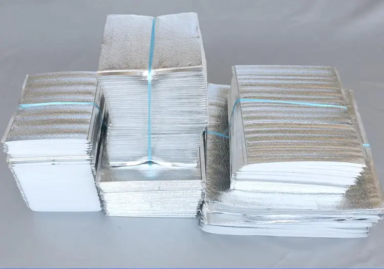 
EPE Insulation Cooler Bag with Seft Adhesive Insulation Envelope for Food Packing 