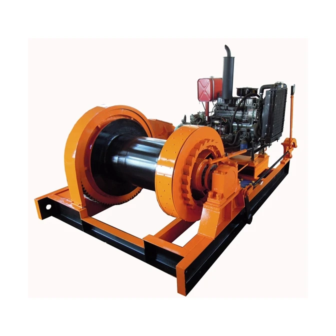 10Ton DIESEL ENGINE SLIPWAY WINCH