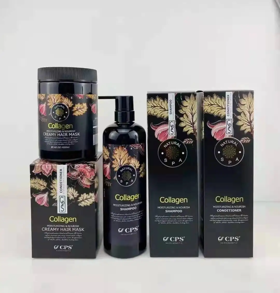 Guangzhou Factory Wholesale Organic Argan Oil Treatment Leave In Conditioner Cream Shampoo OEM