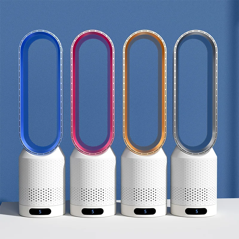 New Mini Portable Cooling Purifier Air Conditioner Tower Bladeless Home Office PC Computer Laptop USB Desk Fan