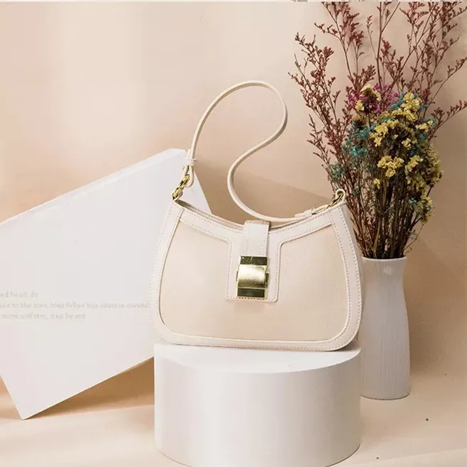 fashion wholesale custom casual brand design good quality PU leather metal lock women hand messenger shopping bag shoulder bag