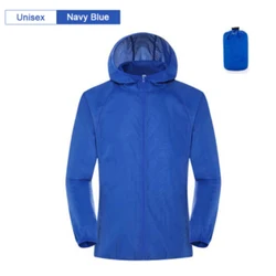 Camping Rain Jacket Men Women Waterproof Sun Protection Clothing Fishing Hunting Clothes Quick Dry Skin Windbreaker Anti UV Coat
