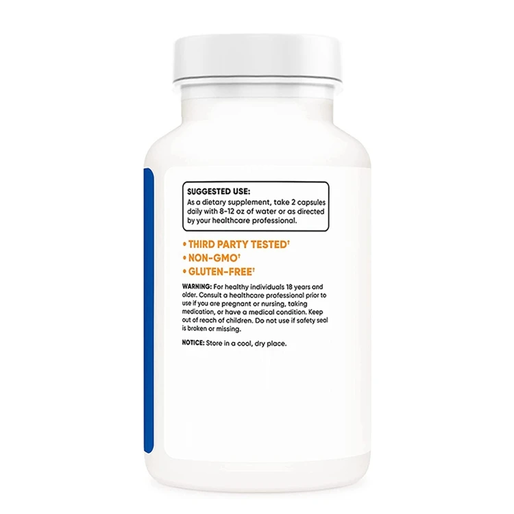 120 capsules dietary supplement alpha lipoic acid gluten-free