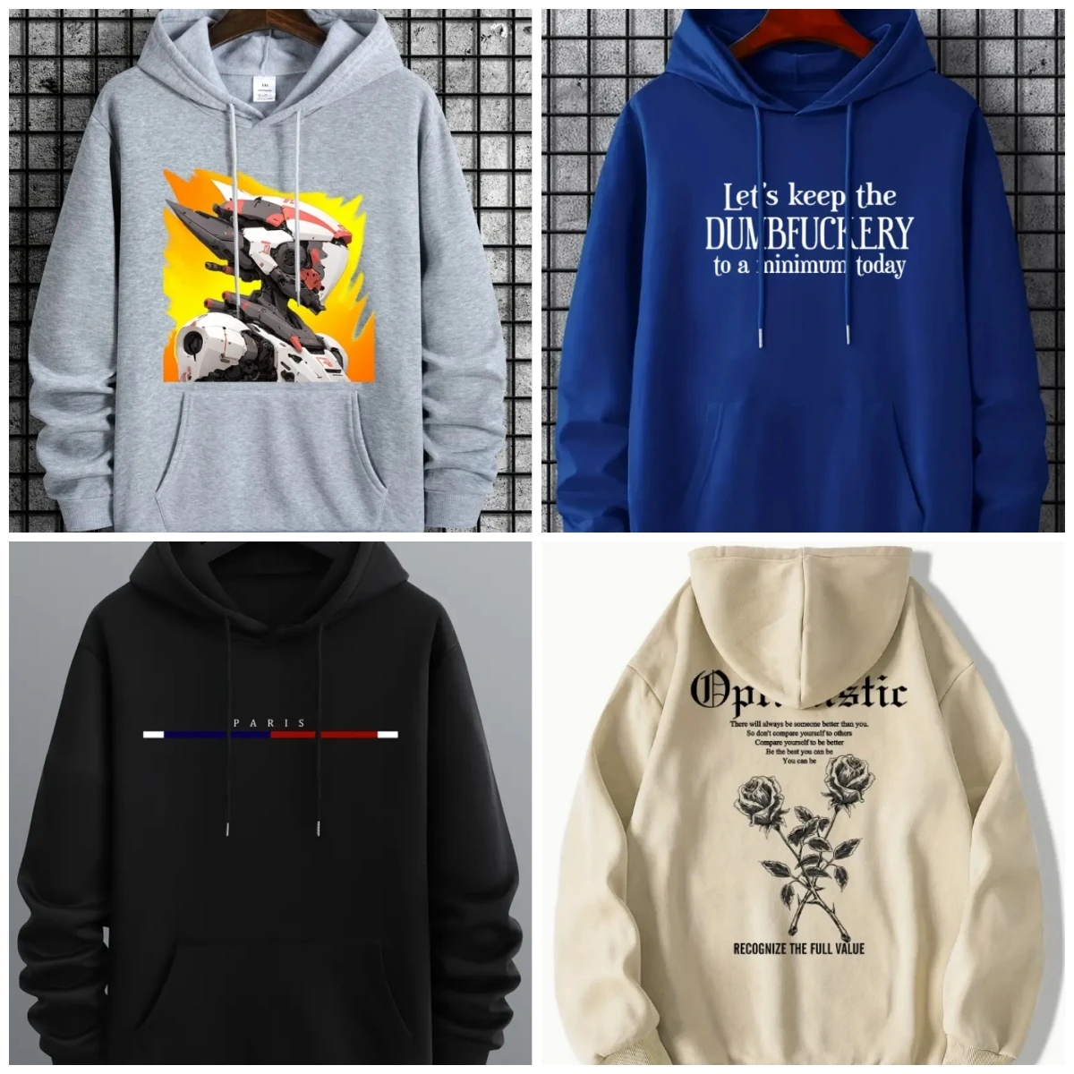 Wholesale hoodies Unisex Pullover oversize heavyweight 100% cotton hoodies unisex high quality stock anti-shrink