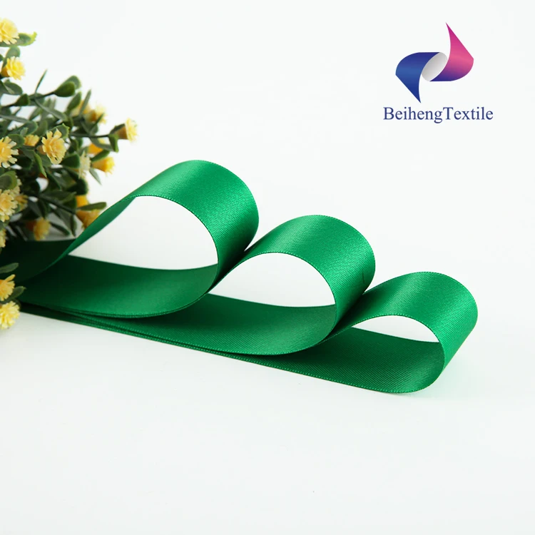 Wholesale Polyester Double Faced Gold Color Glitter Metallic Decorative Ribbon 16mm