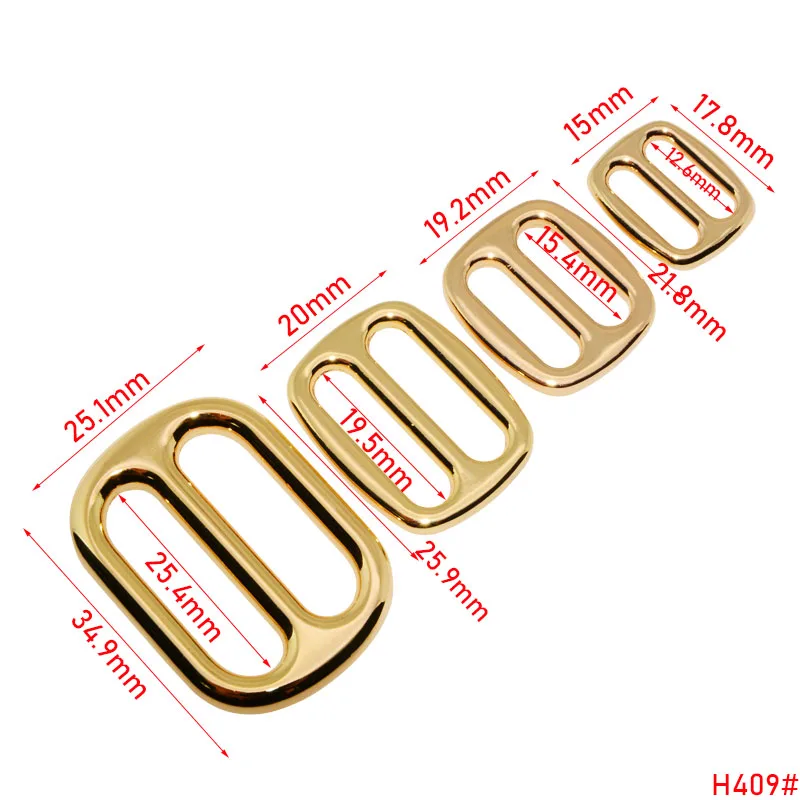 Tri-glide Slider Adjuster Clasp Buckle for Garment Webbing Belt Bag Strap Premium Quality Accessories