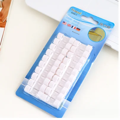 Hot Selling Desktop Data Cable  Winder Organizer Clip Earphone Computer Wire Cable Fixer Fastener Data Cable Manager Hook