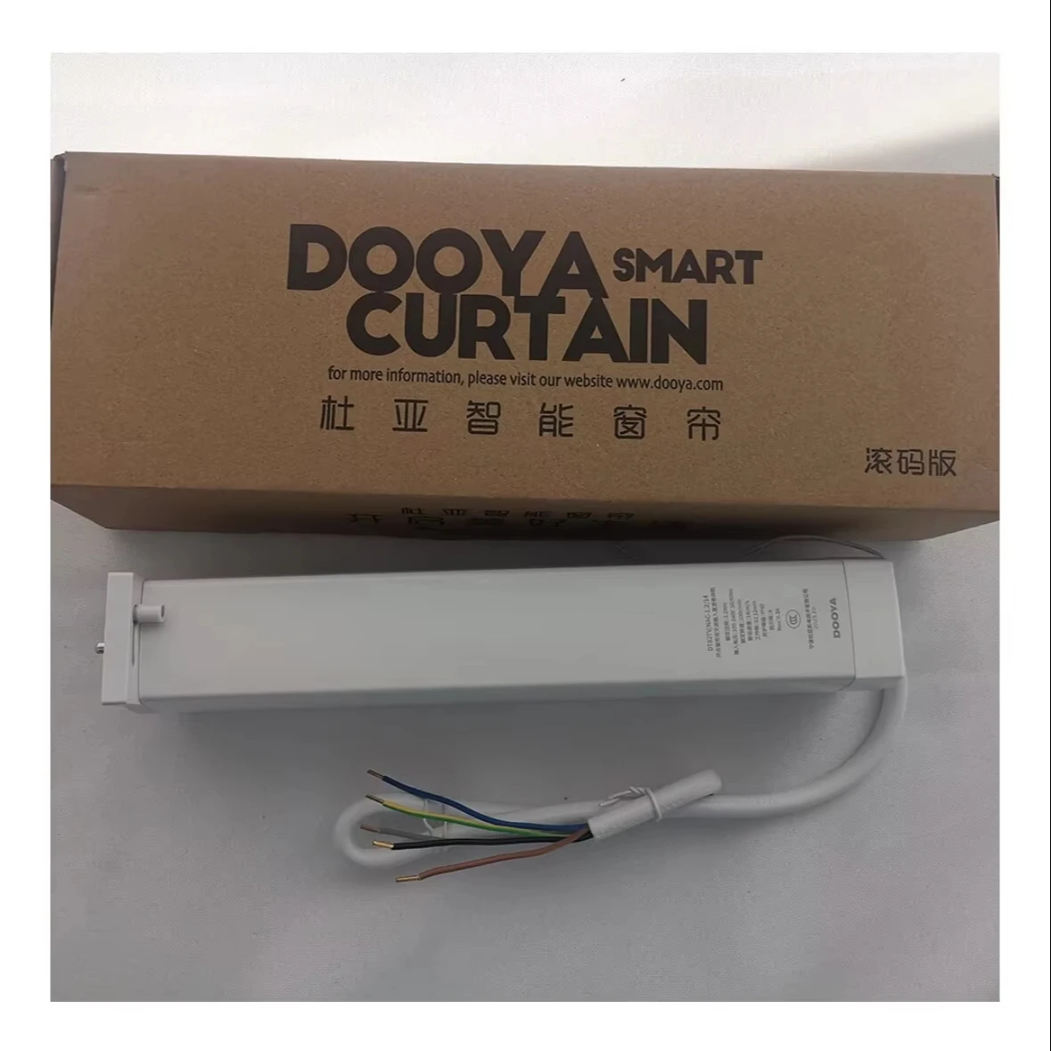 Новый двигатель для штор DT82TV с 5 проводами 1.2N RS485/сухой контакт/RF433 управление, 100-240 В 50/60 Гц, бесшумный двигатель для штор с Wi-Fi для умного дома