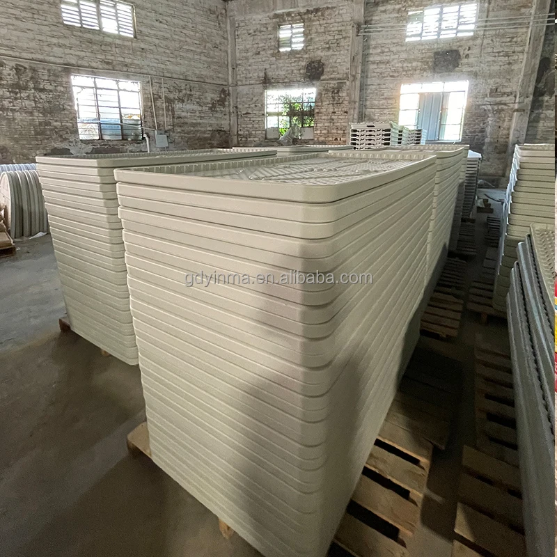 Square 6ft 180cm HDPE Plastic Folding Table with Powder-Coated Steel Legs for BBQ