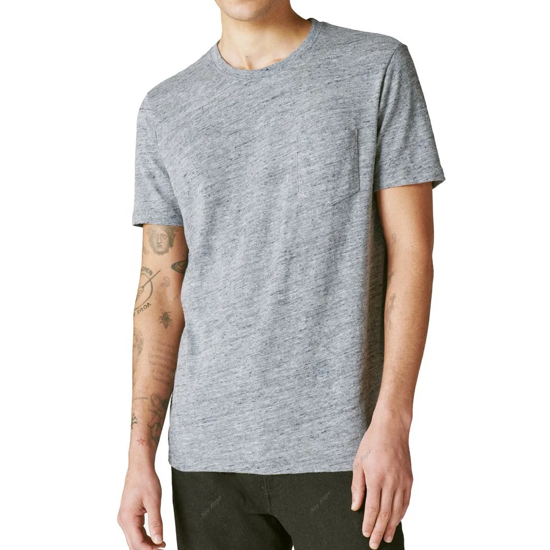 Neohope Wholesale Custom Henley Shirt Plain Blank Unisex Premium T Shirts Organic Cotton Printing Hip Hop Design T Shirt For Men