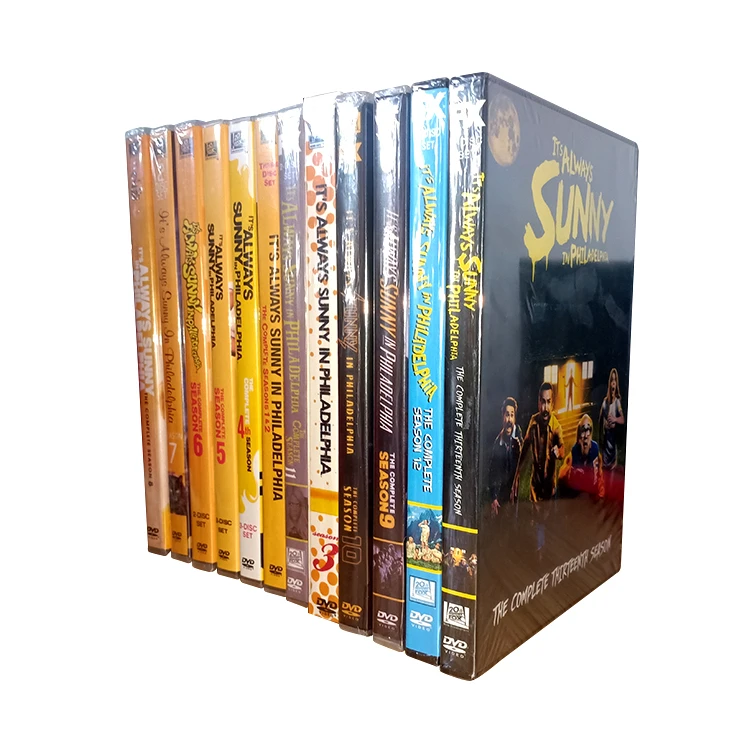 Всегда солнечно в Филадельфии 1-15 сезон бокс-сет 32 диска оптовая продажа с фабрики DVD-фильмы сериалы мультфильмы Регион 1 бесплатная доставка
