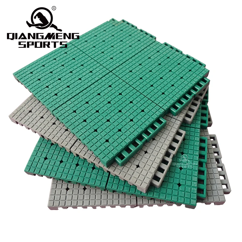 TPE Material Interlocking Floor Outdoor Court Suspended Sports Floor
