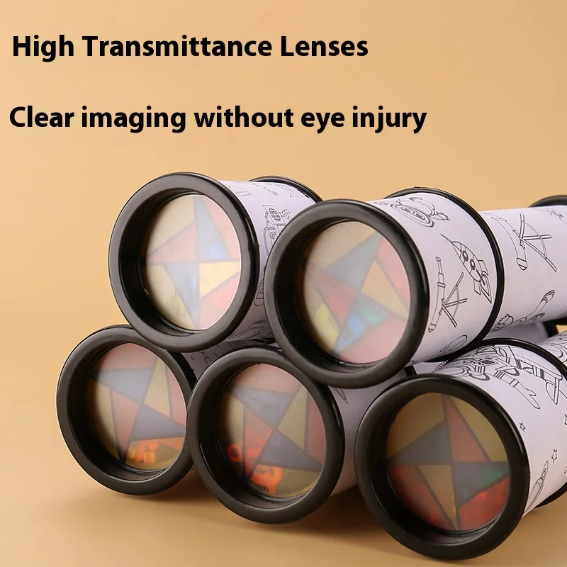 DIY Kaleidoscope with Water Color Pen Kaleidoscope Making Kit for Gifts Party Favors Educational Science Developmental Toy