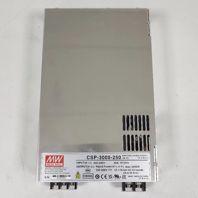 Meanwell Power Supply CSP-3000 Series LED Driver Pump Supply csp-3000-120 ac/dc Solar Energy System
