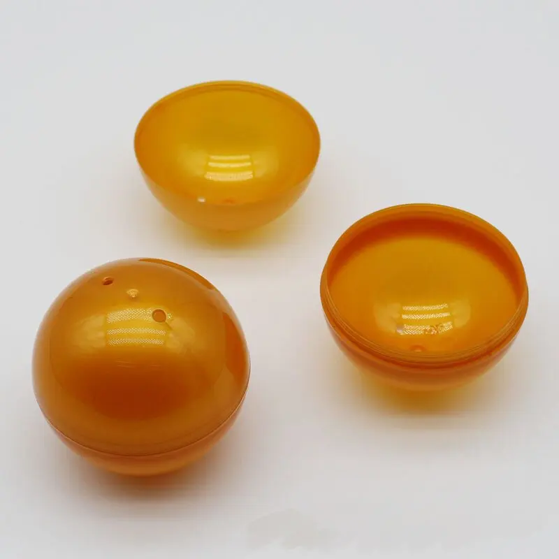 Wholesale Different Size Gold Silver Capsules Round Plastic Vending Machine Capsule Toy for Vending Machine