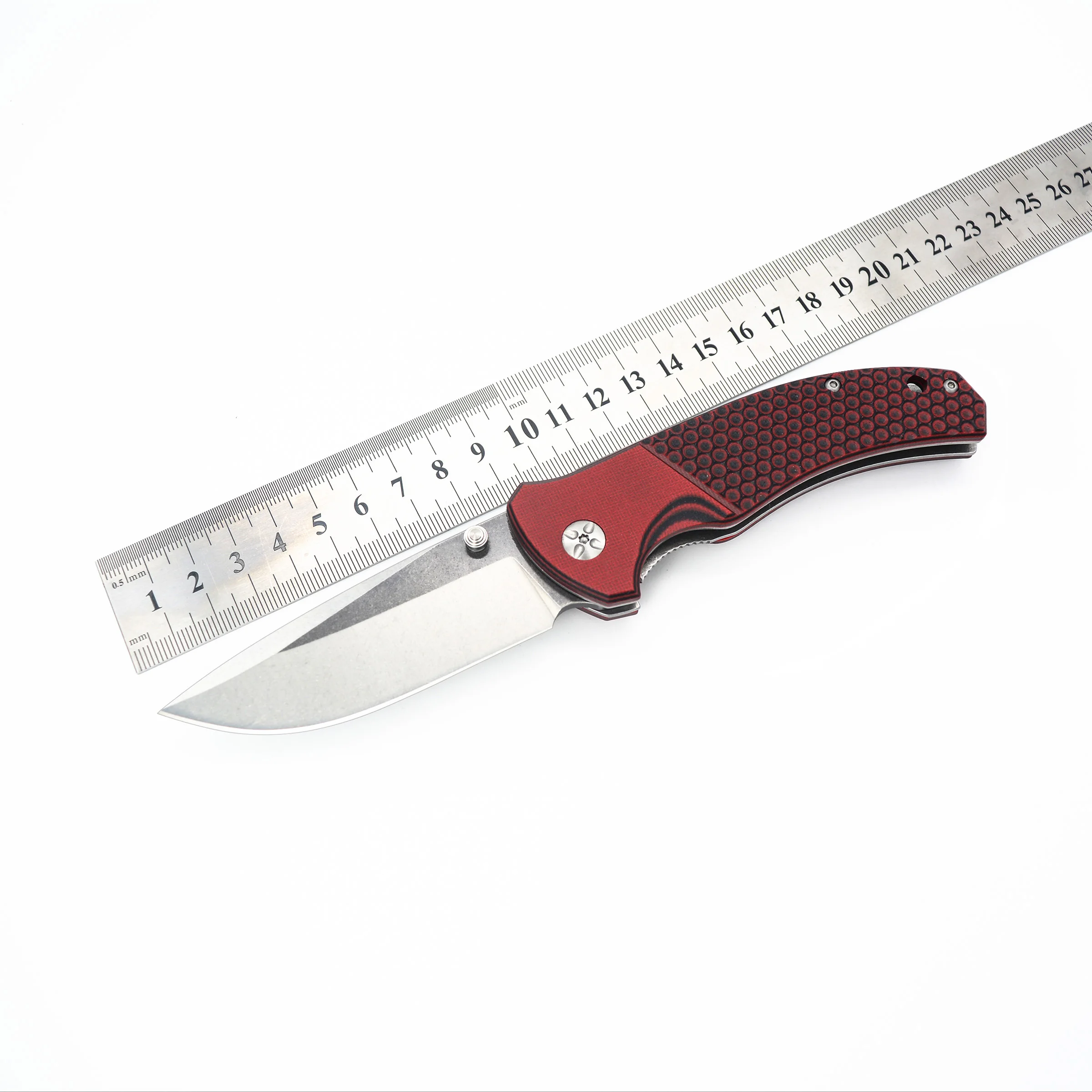 2023 High End Ball Bearing G10 Handle D2 Steel Tactics Survival Folding Knife