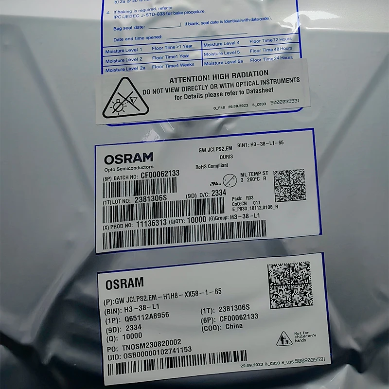 AMS -OSRAM GW JCLPS2.EM 0 2 Вт 3014 Светодиодный Световой чип оригинальный светодиодный Smd OSRAMs светодиод