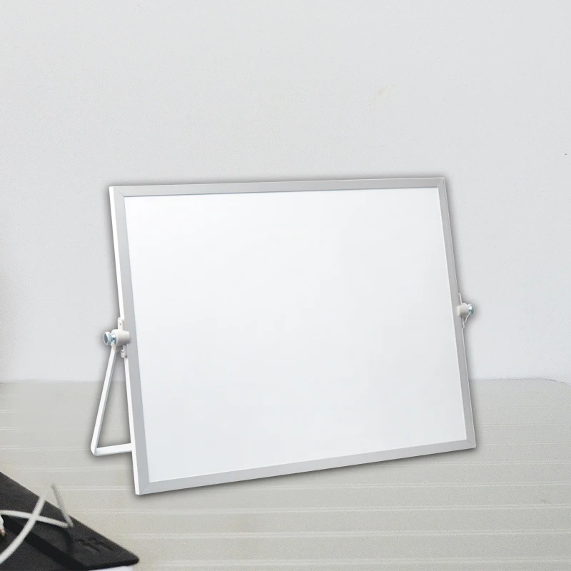 Aluminium Frame Desktop White Boards 10X10 8x12 Inches Weekly Planning Memo Notice Writing Calendar Board For Home Office