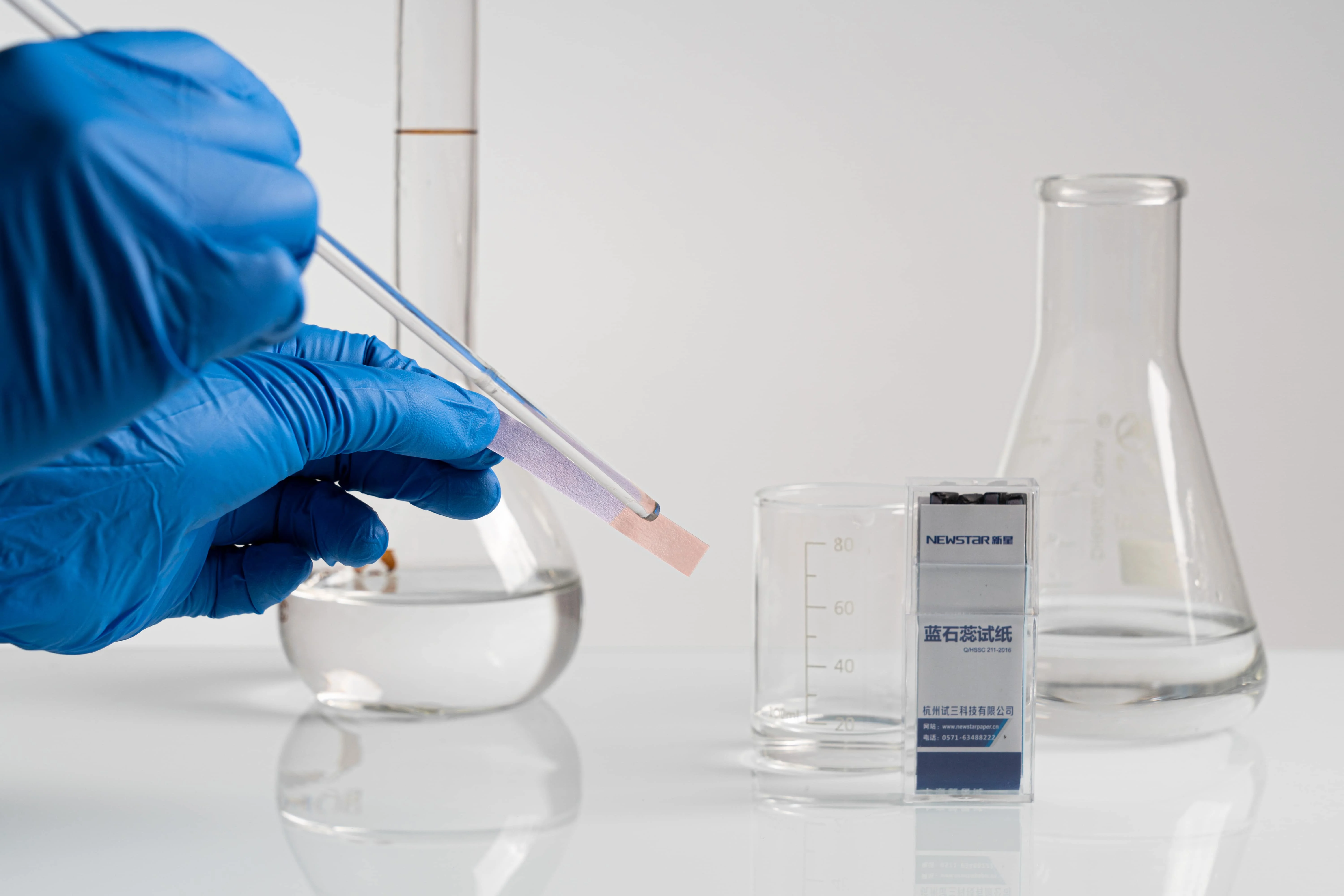 Litmus Paper Blue laboratory ph test paper 100 strips/box