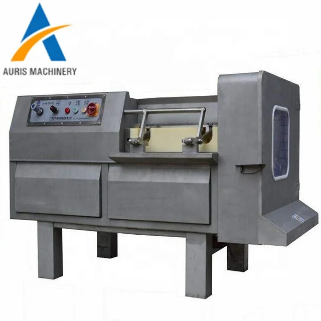 Industrial 500kg/h meat dicer cube cutting machine frozen fresh beef meat cube cutter machine commercial