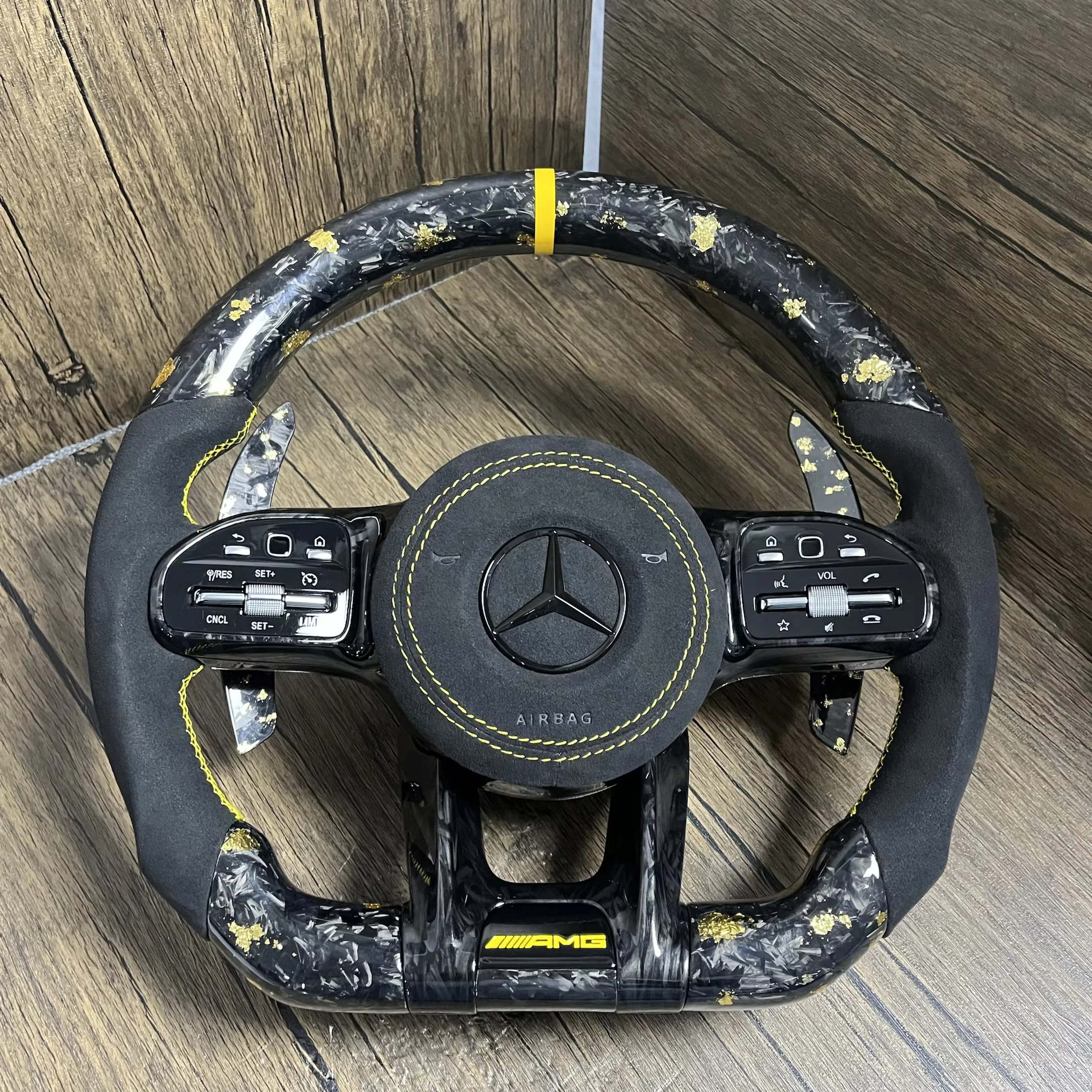 Universal Steering Wheel For Mercedes-Benz a b c e g class steering wheel for Benz amg gt cl gl ml w212 w176 w213 w211 w205