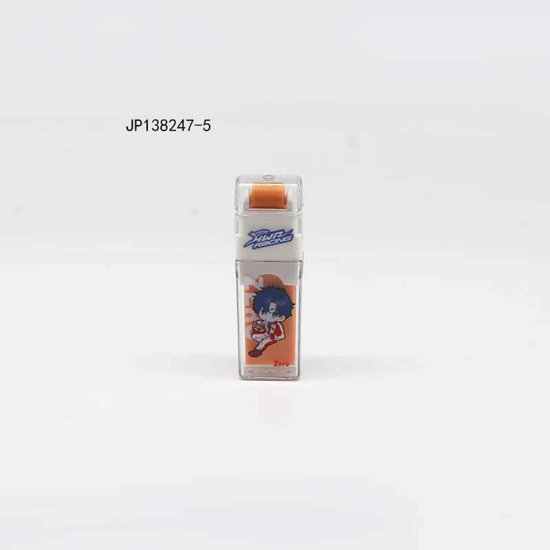 Kawaii stationery racing Cartoon Creativity Student Eraser cute stationery Supplies racing series Roller Eraser for ki