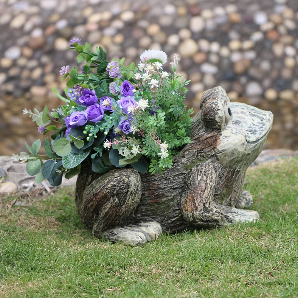 Cute Animal America Market Frog Flower Pot & Planters For Home Garden