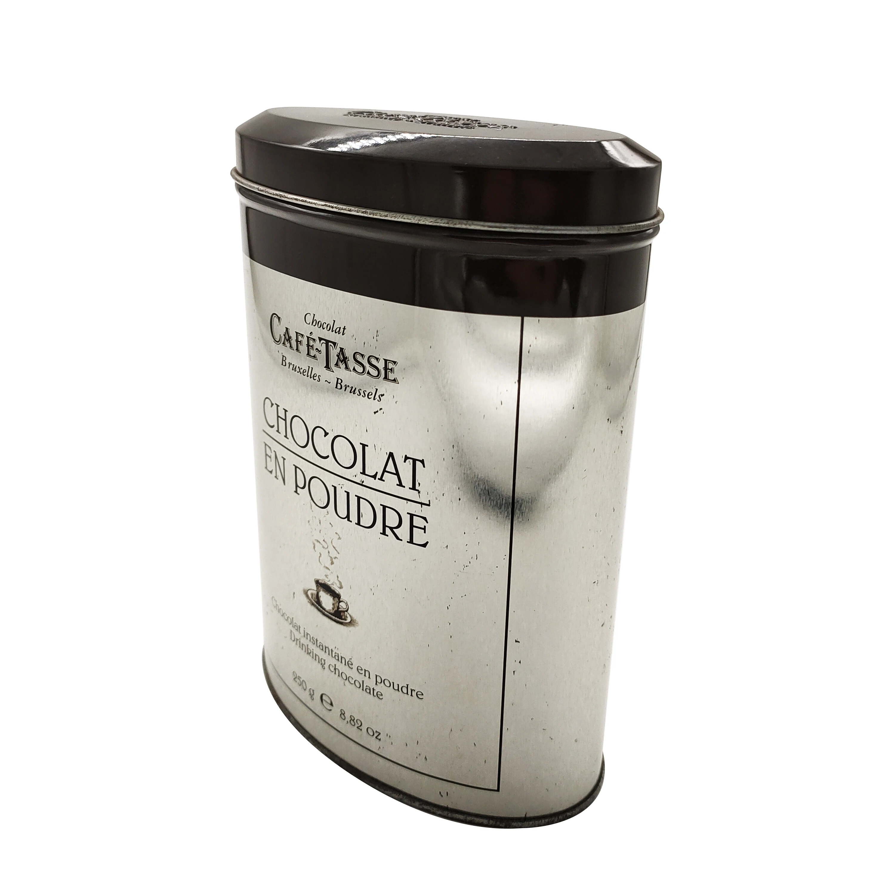 air tight sealed cover lid coffee packaging box empty coffee cans Coffee tin cans