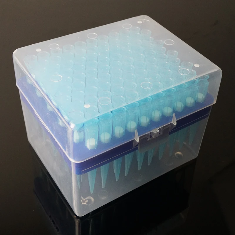  10ul длинный низкоудерживающий проводящий подставка для фильтра biomek