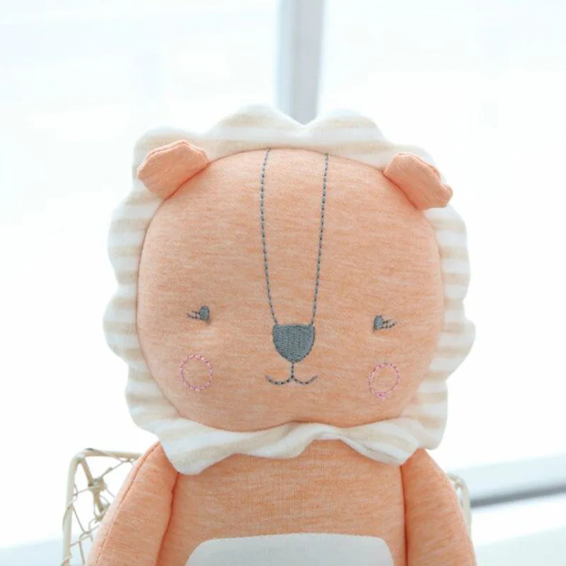 Plush Baby Toy Breathing Soothing Elephant Lion Cat Animal Baby Sleep Appease Plush Sleeping Toy
