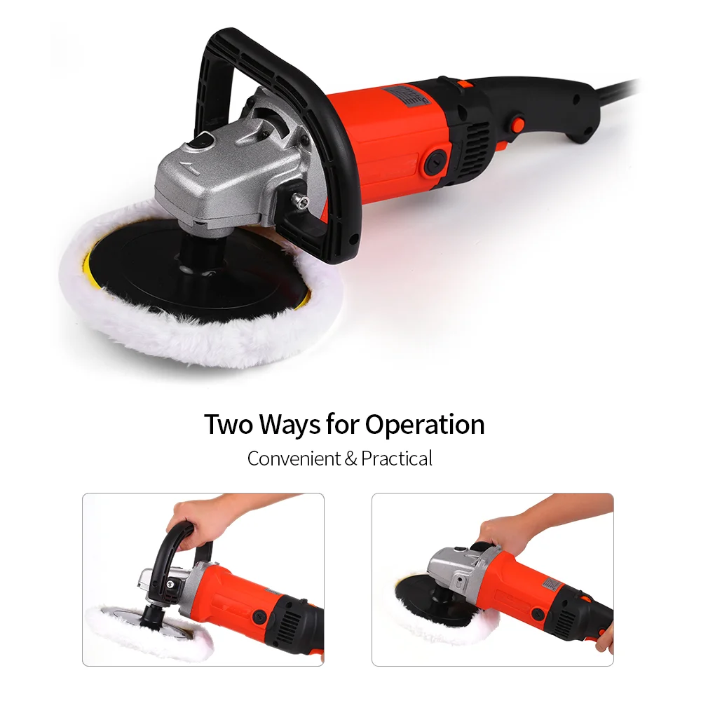 Professional Mini Polisher Car Detailing Polishing Machine Dual Action Car Shield Polisher Kit