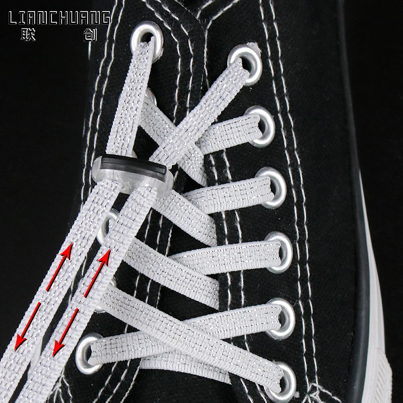 Logo Shoelaces Personalized Sneaker Shoe laces reflective print logo custom engraved logo aglet assembling pack