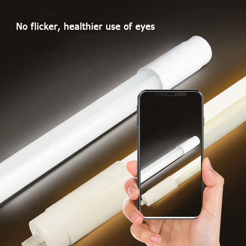 5 year warranty 360 degree led tube light bulb 85-ac100-240v t8 t5 2FT 4FT Plastic Glass Tube Light LED Lighting