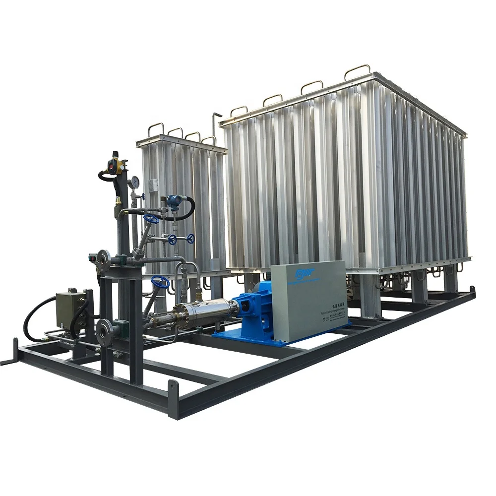 LNG High Pressure Regulating Skid Mounted