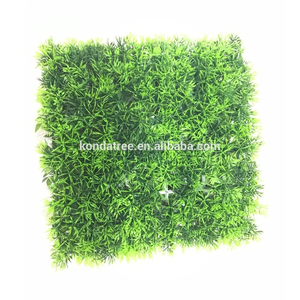 2022 fashion design Chinese artificial grass wall grass handing make by plastic hot sale