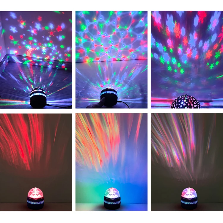 Star Master Dream Rotating Projection Lamp RGB Projector Sky Moon Projector LED Night Light