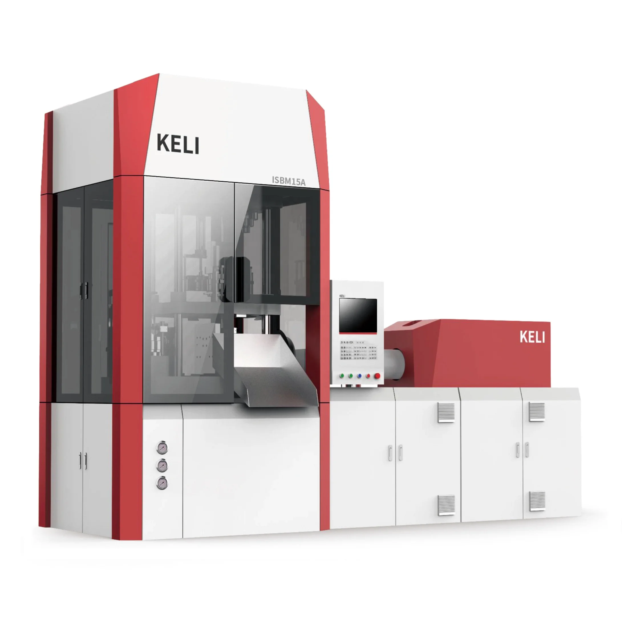 China manufacturer one step 4 station PET Bottle Blowing Machine Fully Automatic injection stretch blow molding