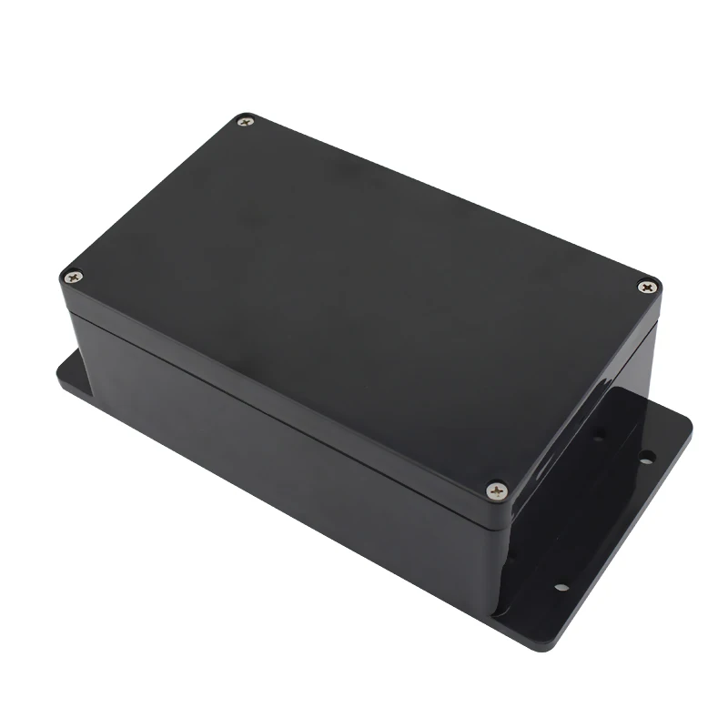 200*120*75MM Black Enclosure ABS Plastic Waterproof IP65 IP66 IP67 Outdoor Cable Junction Box Electrical Equipment Customized