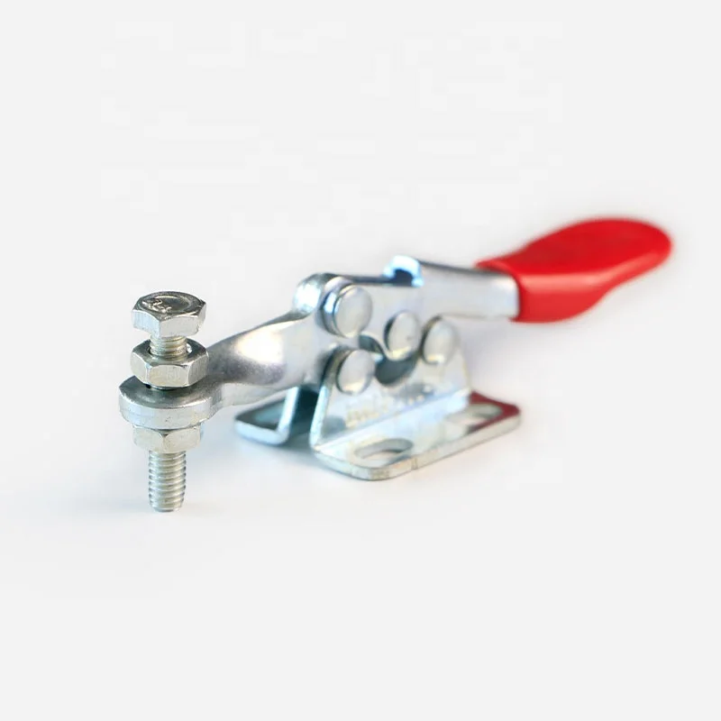 Iron Toggle Clamp Holding Capacity Push Pull  Clamp  Horizontal Type For Hand Tool Vertical Toggle Clamp