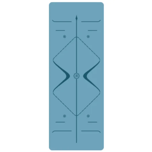 Hot Sale Oem New Arrival Custom Anti-slip Printed Natural Rubber Pu Leather Yoga Mat Manufacturer