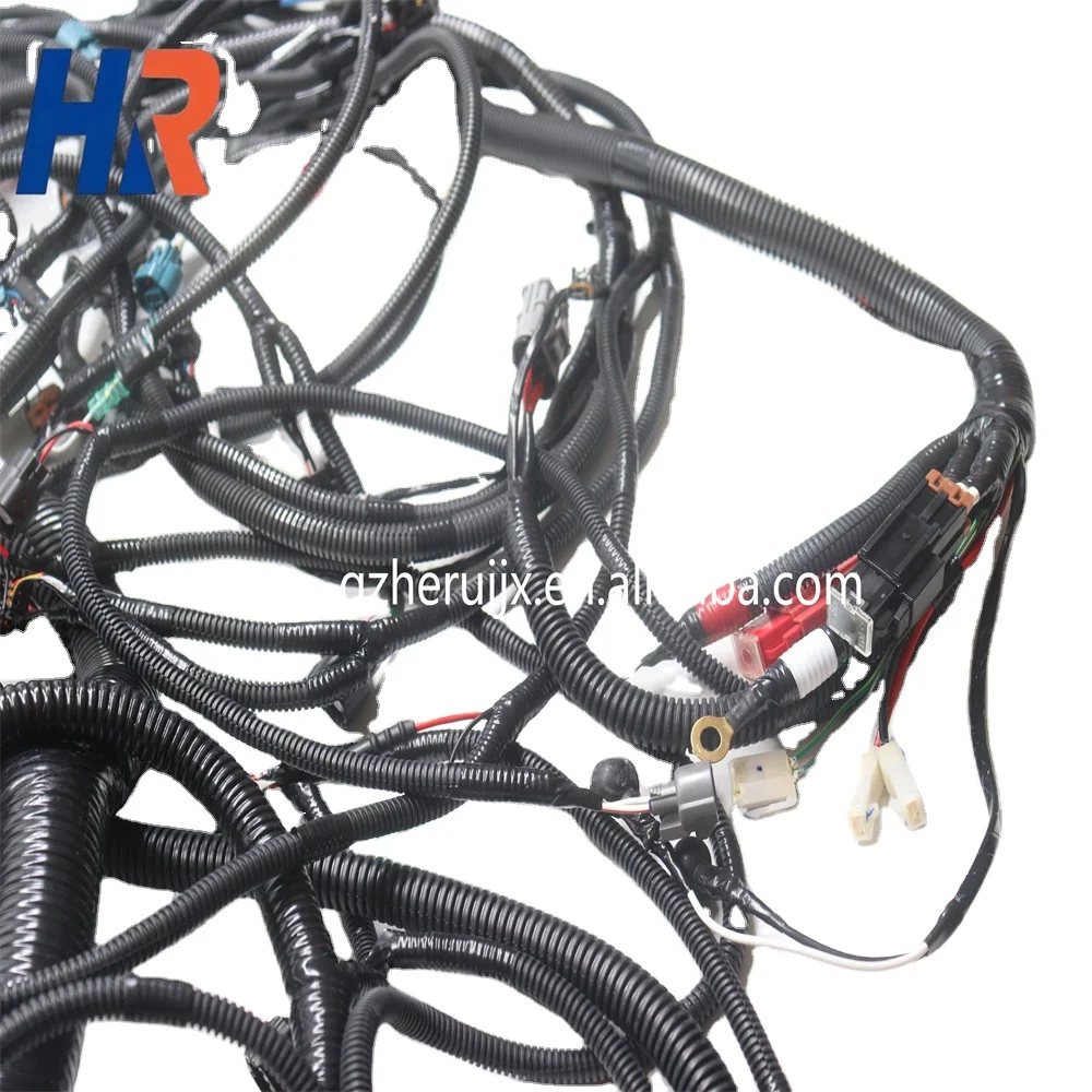 Original Excavator Electrical Parts External wiring harness 0006004 For ZX225US-3