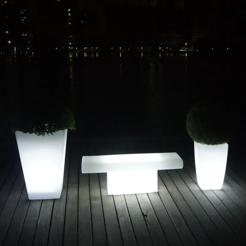 Стул Т-образной формы IP65, 24 В постоянного тока, стул, водонепроницаемая садовая светодиодная уличная скамья для двора, Ландшафтная декоративная лампа