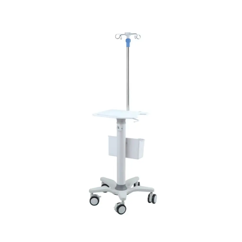 Mobile Nursing Workstation Nurse Computer Record Trolley White New Medical Integrated Adjustable Hospital All In One